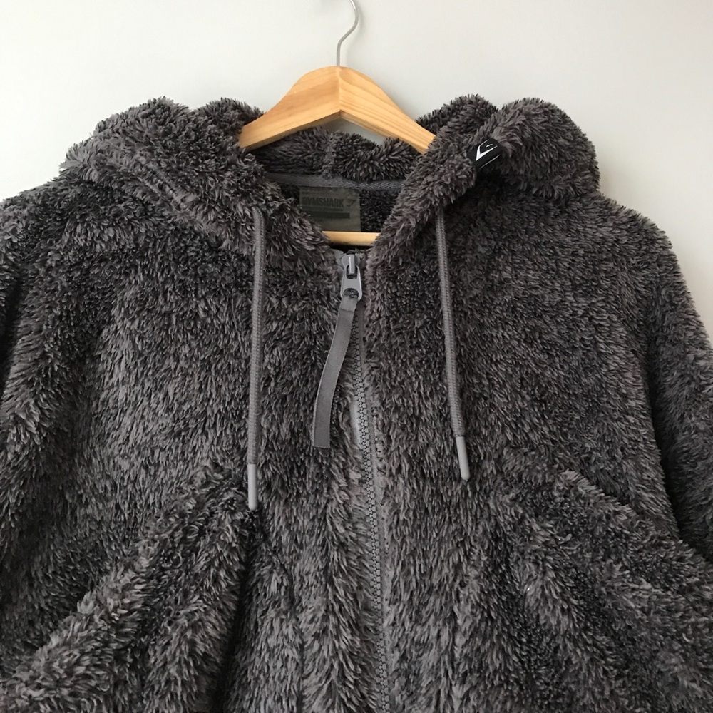 *SOLD* Gymshark Fleece Zip-up Hoodie - Picture 5 of 12